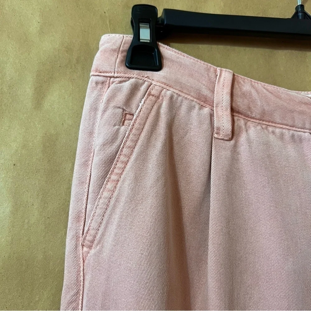 Anthropologie | NWT Scout Slim Pleated Pants Chino Trousers Pink Size 26